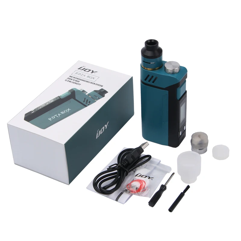 Оригинальный распылитель для электронной сигареты IJOY окно 200 W 12 8 мл Танк Большой