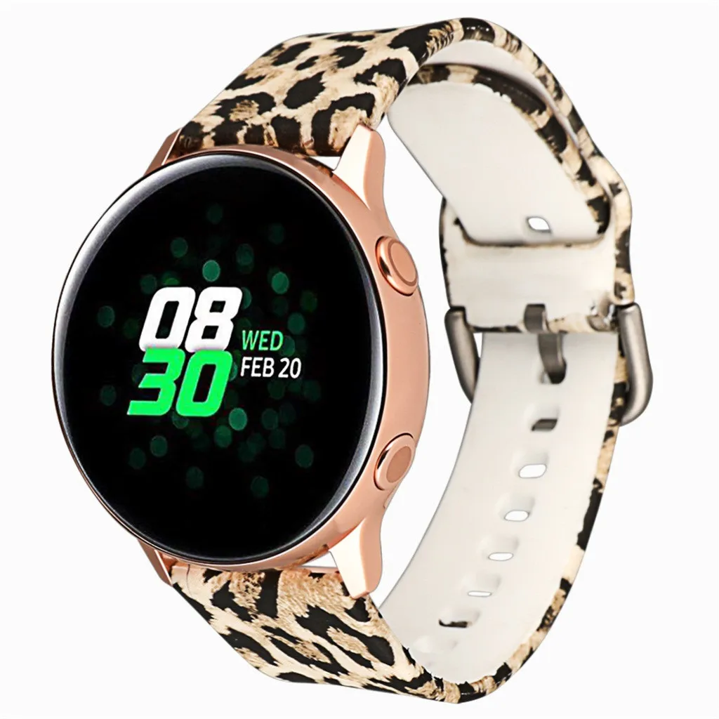 Ouhaobin силиконовый сменный спортивный ремешок для samsung Galaxy Watch Band 42 мм/Активный 40 мм Женский браслет 514#2