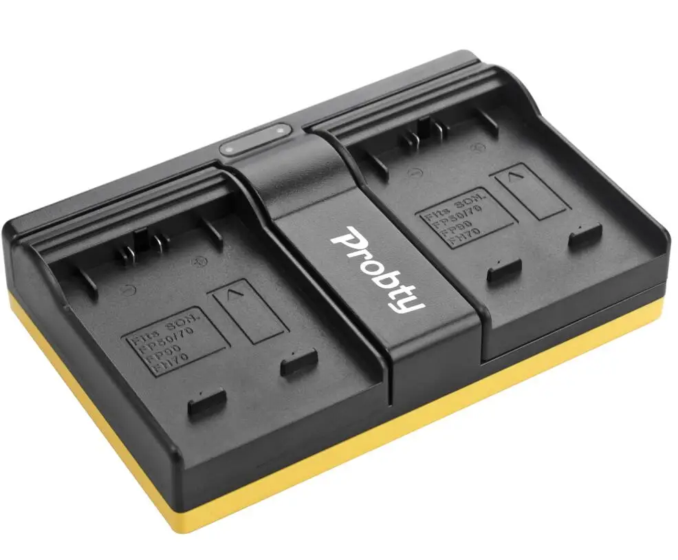 charger only NP-FH50 Батарея+ Зарядное устройство для sony NP-FH40 DSC-HX1 HX100V DSLR A230 A330 DCR-SR42 DCR-SR60 DCR-SR62 DCR-SR80 DCR-SR82 - Цвет: charger only