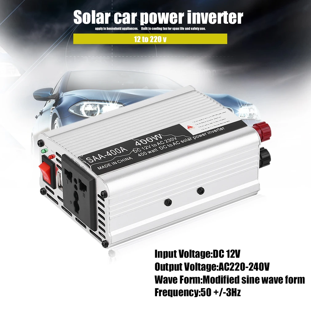 300/400/500/600/800/1000/1200/1500W инвертор автомобиля Напряжение инверсор|Инверторы для авто| |