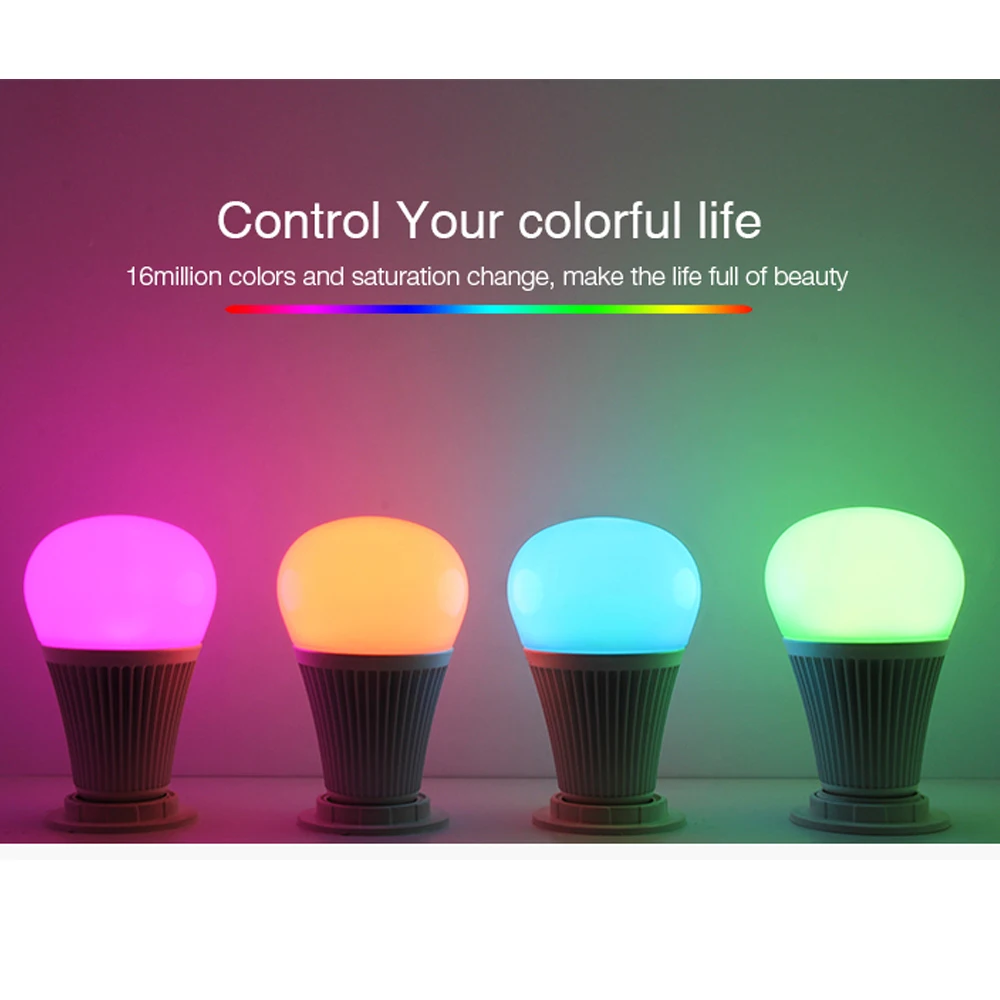 MILIGHT E27 9 Вт светодиодный сценический свет RGB CCT RGBW хрустальный магический шар