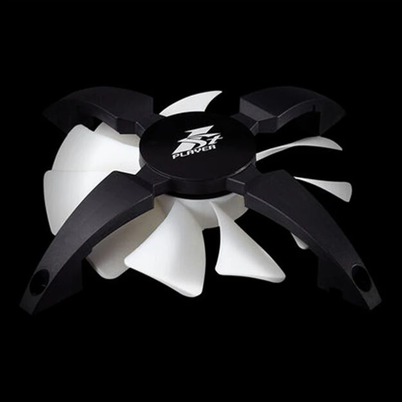 Новейший вентилятор White PRO 120*120*25 мм крутой светодиодный с подсветкой ШИМ шасси