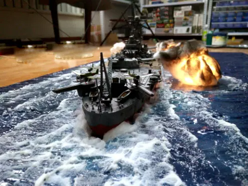 1:350 Diorama модель корабля большой и открытый корабль Изысканная Миниатюрная