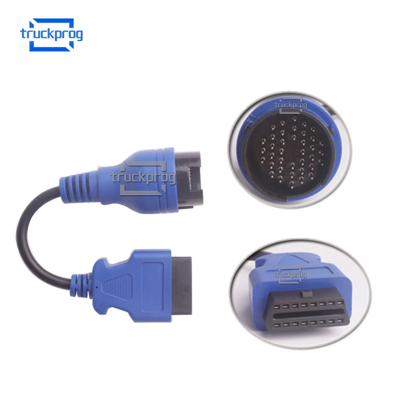 Диагностический кабель 38pin для iveco ELTRAC, простой диагностический сканер для тяжелых грузовиков, диагностический инструмент, соединительный кабель