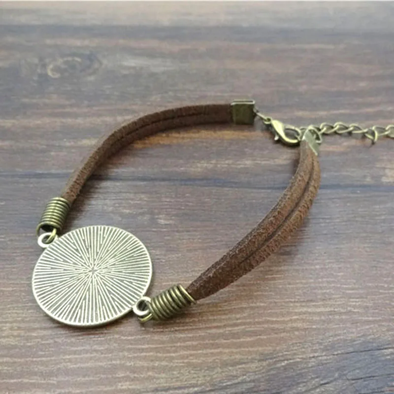 Старинные ювелирные изделия стеклянные кабошоны браслет лопаты для игры в покер