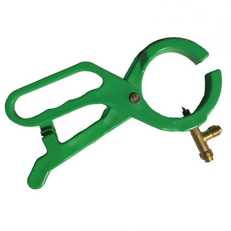 Боковой удар для R134A R22 & R12 открывалка хладагента 2 в 1 AB диафрагма 60 5 мм 1/4SAE 1/2 ACME