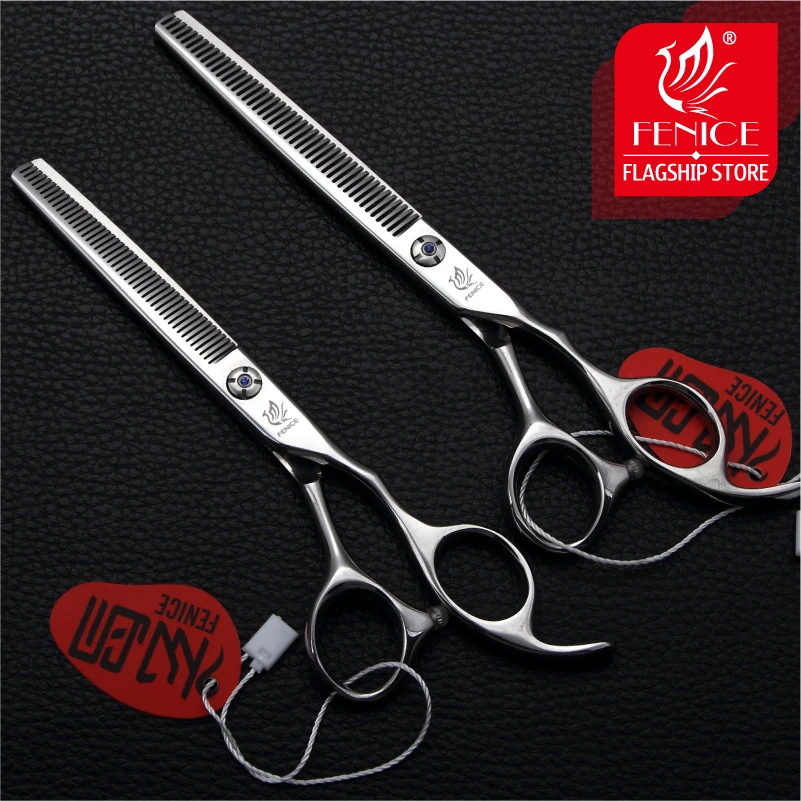 Высококачественные профессиональные ножницы для груминга питомцев Fenice 6 5 7 0
