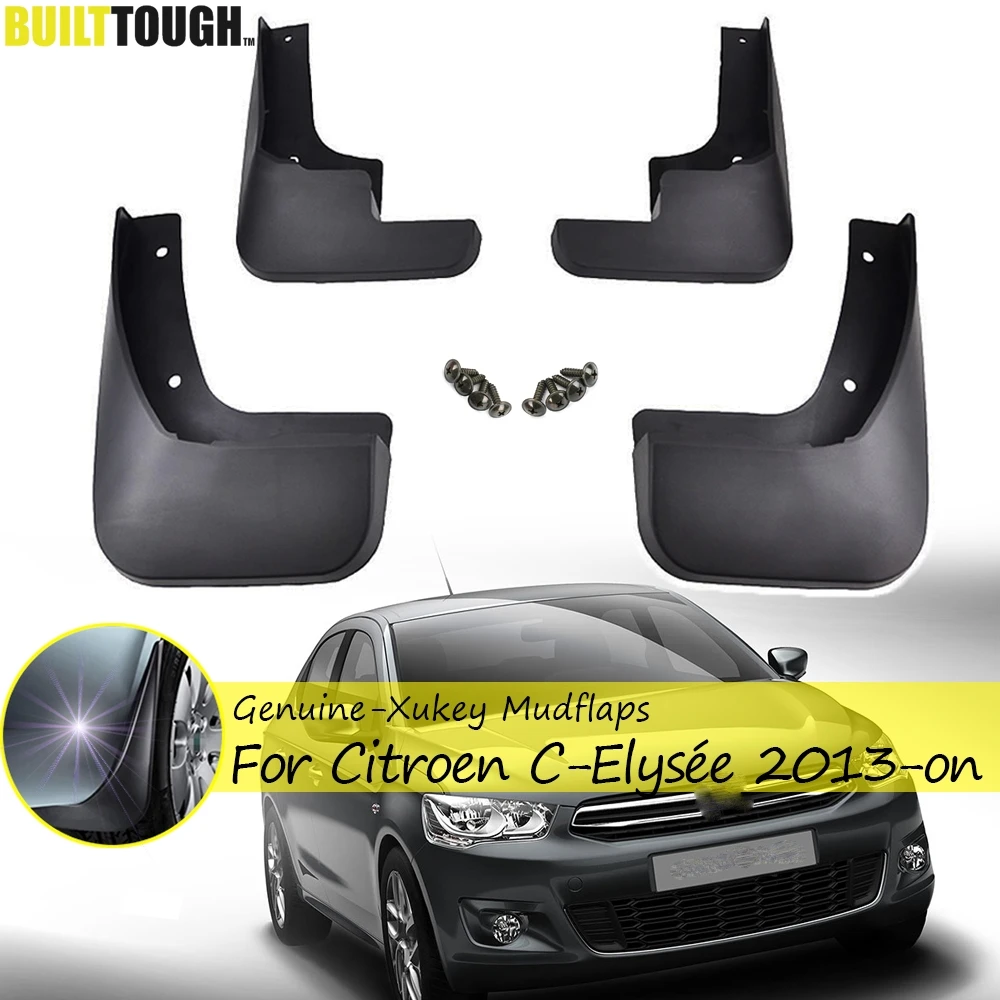 Комплект автомобильных брызговиков для 2013 2017 Citroen C Elysee брызговики