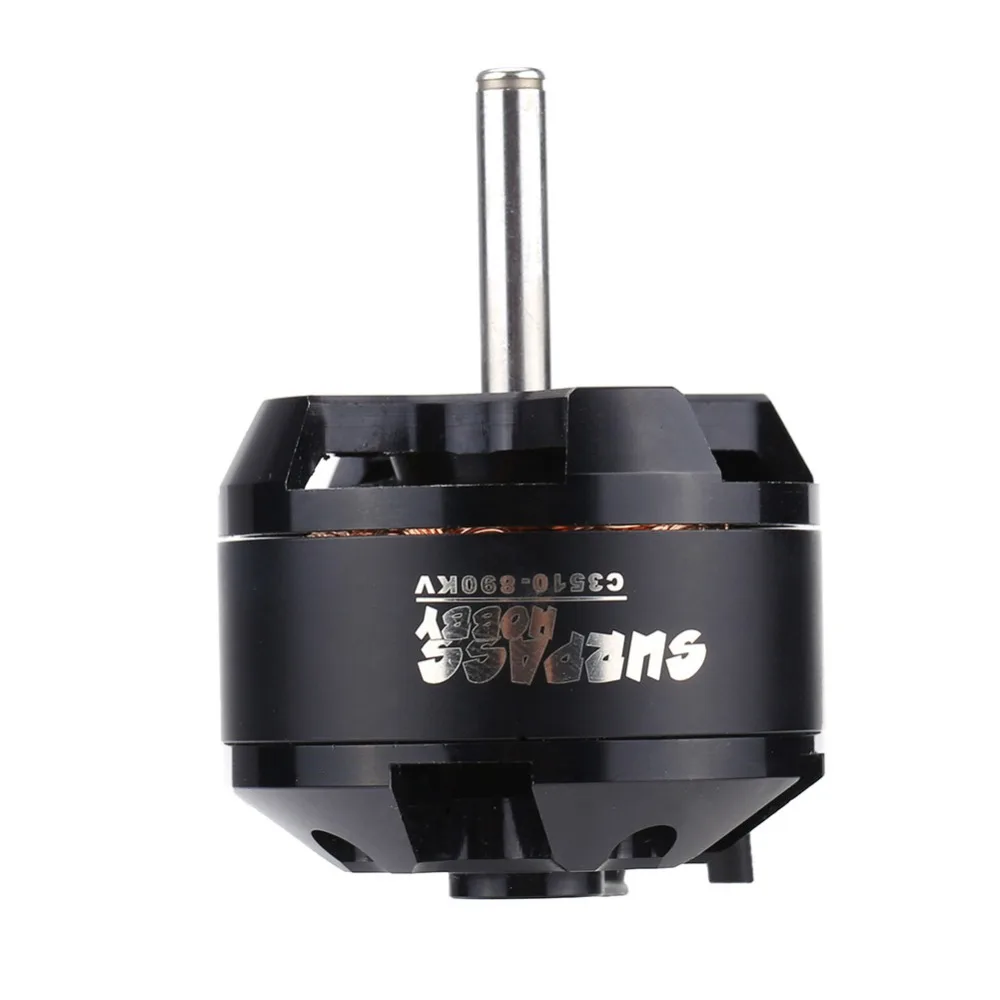 RC самолет мотор 3510/3520/3530/2820/2826 890/500/600/900/1450kv CNC алюминиевый сплав аксессуар для