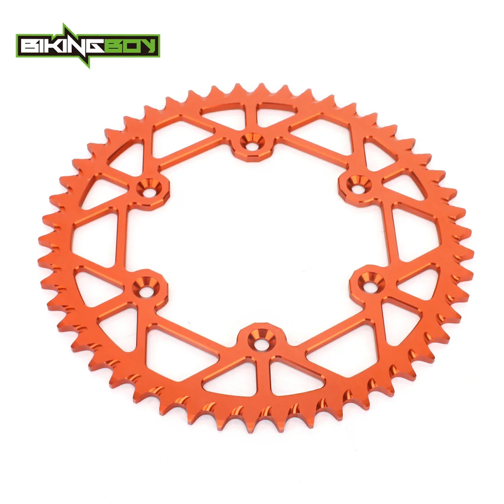 BIKINGBOY Front 14T Rear 48T-52T Sprocket for Husaberg TE 300 11-14 FE 450 08-14 250 13 14 Orange Black Silver | Автомобили и