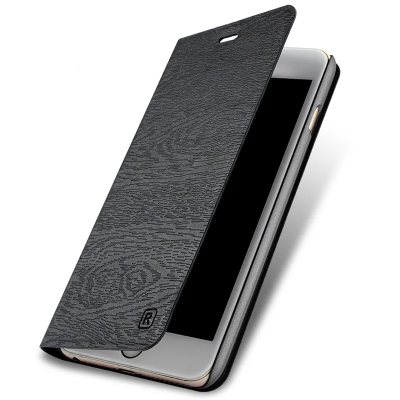 Кожаный чехол для X XR XS Max iPhone 6 7 8 Plus книжка 5 5S se полная защита