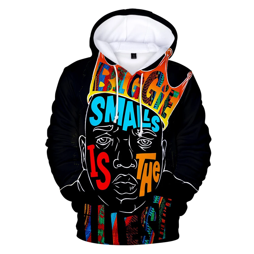 

B.I.G BIGGIE 3D Printed Hoodies Fashion Women/Men Long Sleeve Hooded Sweatshirt Hot Sale 2019 Trendy Streetwear Clothes