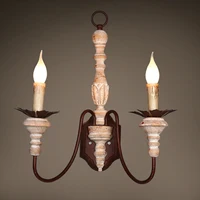 Wall Lamp, Wooden Art, Antique, Old Living Room, Bedroom, Study Room, Lamp, Villa Hall, Decorative Lamps And Lanterns.