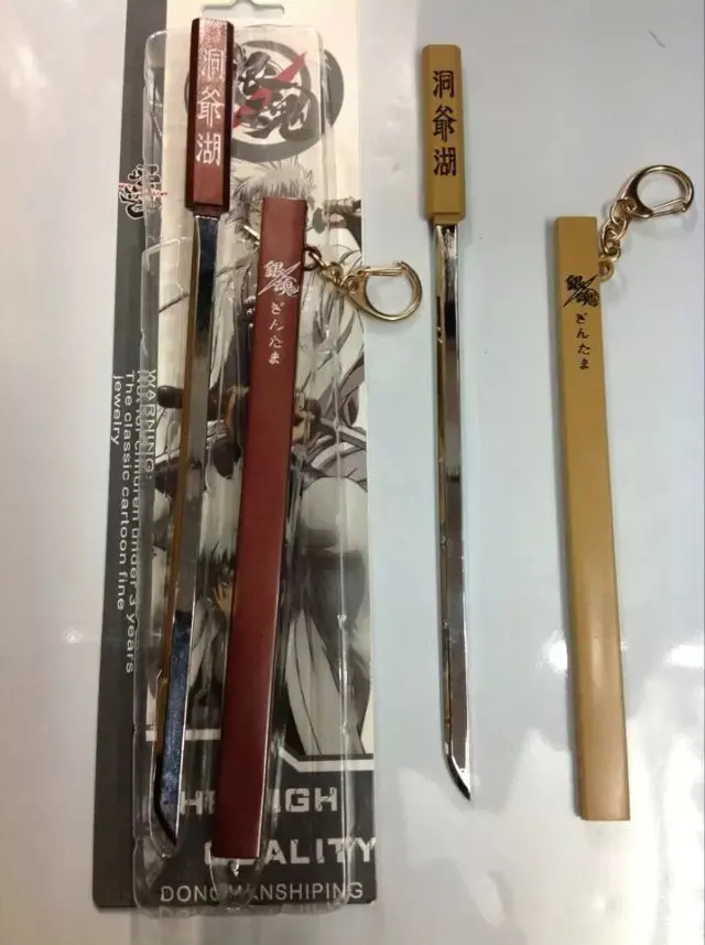Оптовая продажа аниме модель оружия Naruto GINTAMA цельная фигурка ророноа Зоро катана