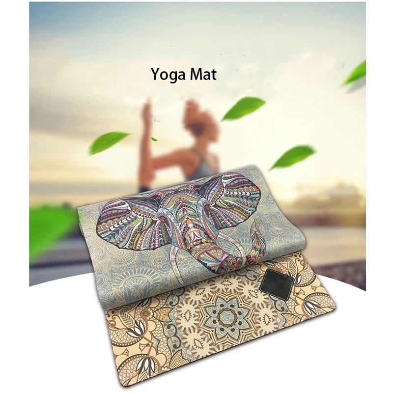 Non Slip Yoga Mat Fitness Sport Gymnastics Mats With Bag Balance Pad Yogamat 183*61cm*3.5mm | Спорт и развлечения