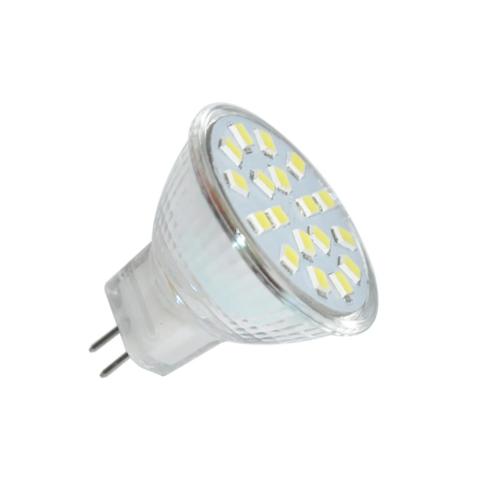 JYL 1 шт. чистый белый 12 В DC ультра яркий 2 Вт MR11 2835 SMD 18 LED домашний Точечный