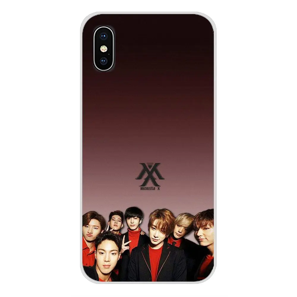 Monsta x логотип для Oneplus 3T 5T 6T Nokia 2 3 5 6 8 9 230 3310 1 7 Plus 2017 2018 аксессуары чехлы