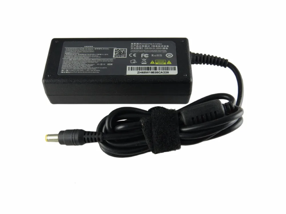 19V 3.42A 65W Ноутбук Ac адаптер питания зарядное устройство для Acer 3680 4520 5315 5515 5517 5520 5000