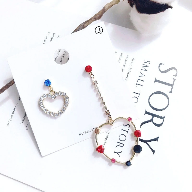 Барокко Стиль Длинные серьги с кисточками для женщин Корейский Металл Кристалл