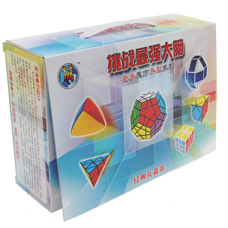 Shengshou форма подарочная коробка Пирамида Магическая скорость Cubo Magico
