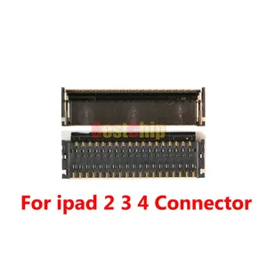 10pcs/lot New Original Touch Panel Screen Digitizer FPC Connector For iPad 2 3 4 On Logic Board in Pakistan