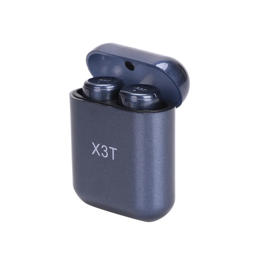 Обновленные настоящие беспроводные наушники TWS X3T Mini Bluetooth X2T X1T в ухо 600 мАч