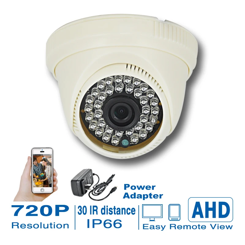 2016 новый ахд 1.0MP камеры видеонаблюдения высокой четкости ик из светодиодов