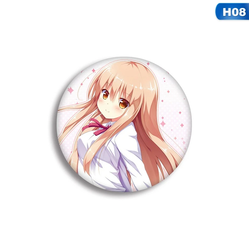 Мультфильм Himouto мультипликационный персонаж дома Умару брошь японская сестра нагрудник значок аниме булавка большая монета значок ткань украшение для рюкзака
