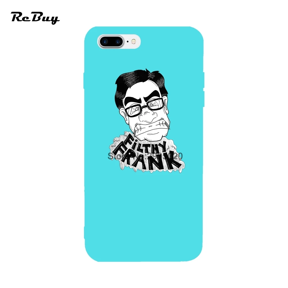 Filthy Frank Soft TPU Colorful Back Cover Cases For iPhone Case 6 6S 7 8 X Plus 4.7/5.5 Inch |