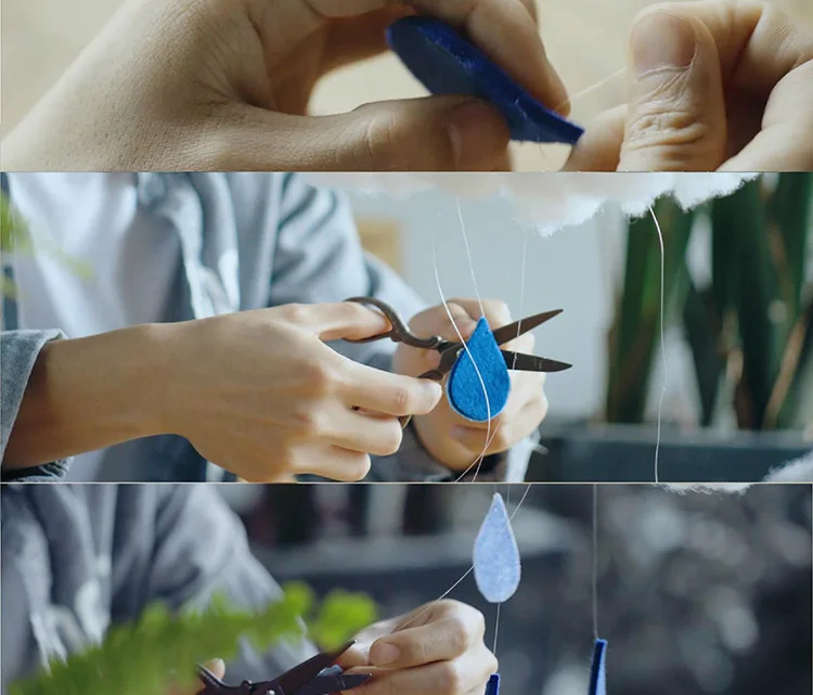 Rombe DIY ручной работы облако звезда Луна светодиодный 3D светильник ночник светится в темноте художественная игрушка для детей девочки подарок на день рождения Декор для спальни