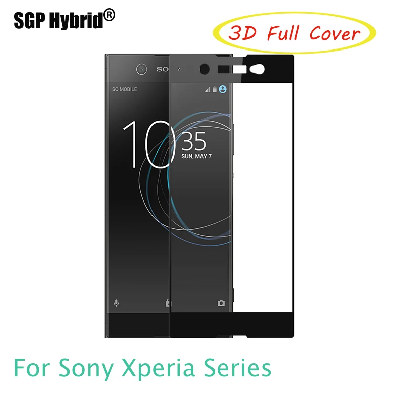 3D полное покрытие для Sony Xperia Xa1 чехол из закаленного стекла XA1 Dual G3112 защита экрана