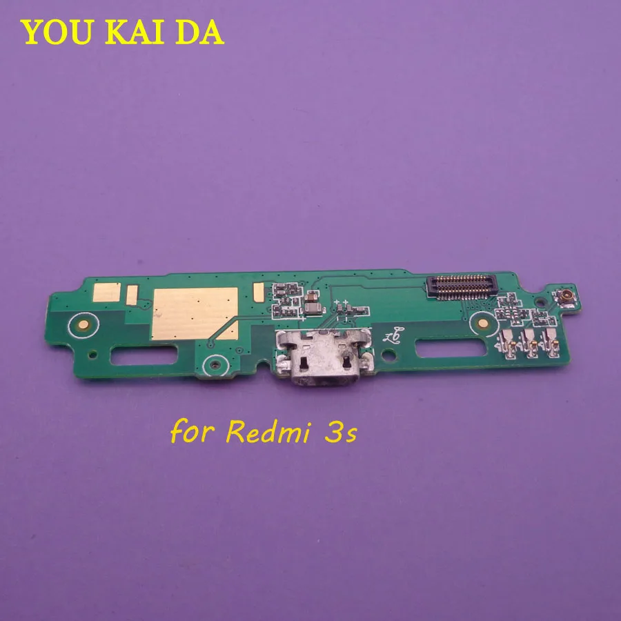 1 шт. USB плата для Xiaomi Redmi 3 3S док-станция разъем порт зарядки Micro гибкий кабель