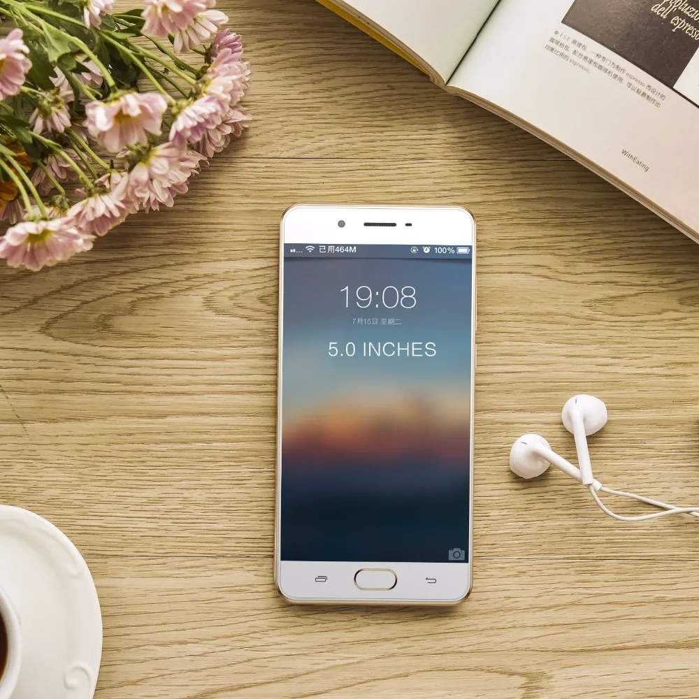 KENXINDA X6 5 дюймовый мобильный телефон Android 7 0 Celular четырехъядерный 3G + 32G 13 МП Двойная