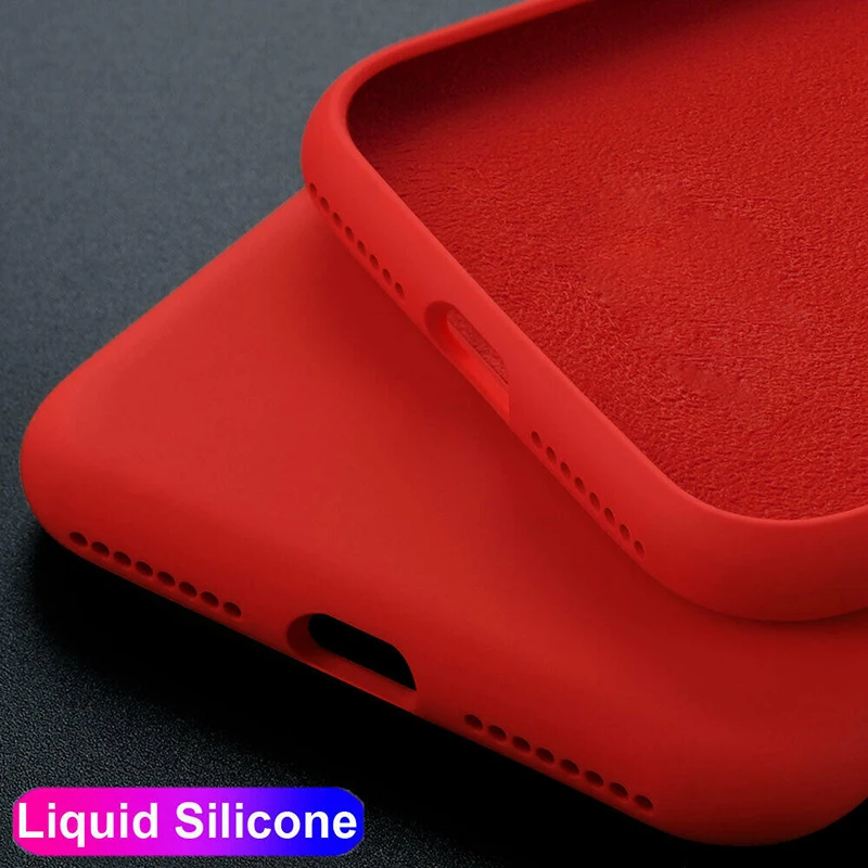 Olhveitra жидкий силиконовый чехол для iPhone XR X XS MAX мягкий из ТПУ 7 6 6S 8 Plus ультра тонкие