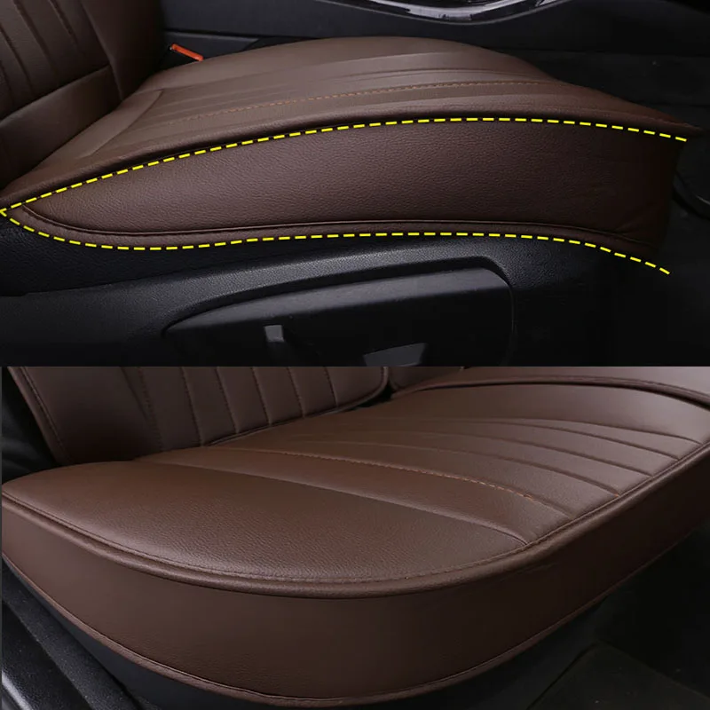 

WLMWL Universal Leather Car seat cover for Toyota all models rav4 wish land cruiser vitz mark auris prius camry corolla covers