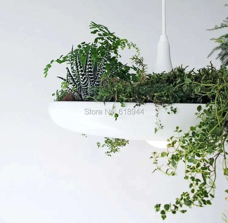 

Wholesale New Hotsell Garden Pendant Light Rustic Flowers White Pendant Lights Suspension Lamp modern luminaire suspension