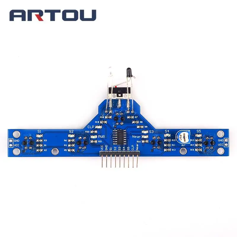 1 шт. 5 канальный модуль отслеживания датчика трассировки шт.|sensor module|tracing sensorroad