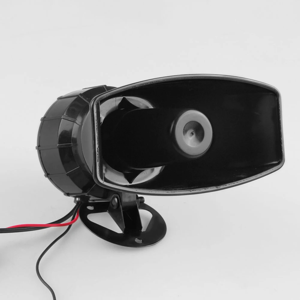 12V 60W 300dB автомобиль Водонепроницаемый Запись громкий Динамик сирена Рог с микрофоном