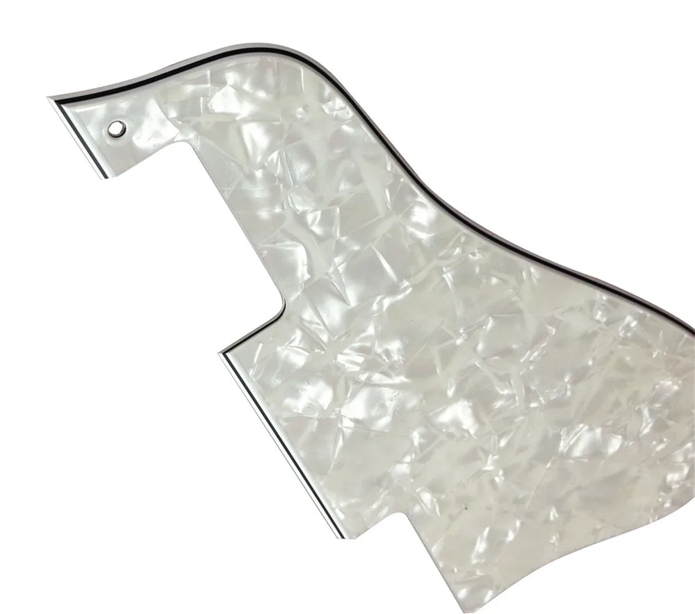 Pleroo на заказ гитарные детали-для ES 335 Jazz Archtop гитара Pickguard Scratch Plate, 4 слоя белый жемчуг