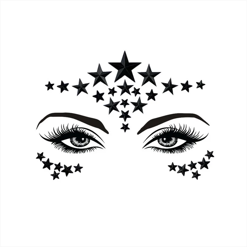 Акриловая смоляная наклейка для дрели Bindi ручная работа Богемия этнический стиль