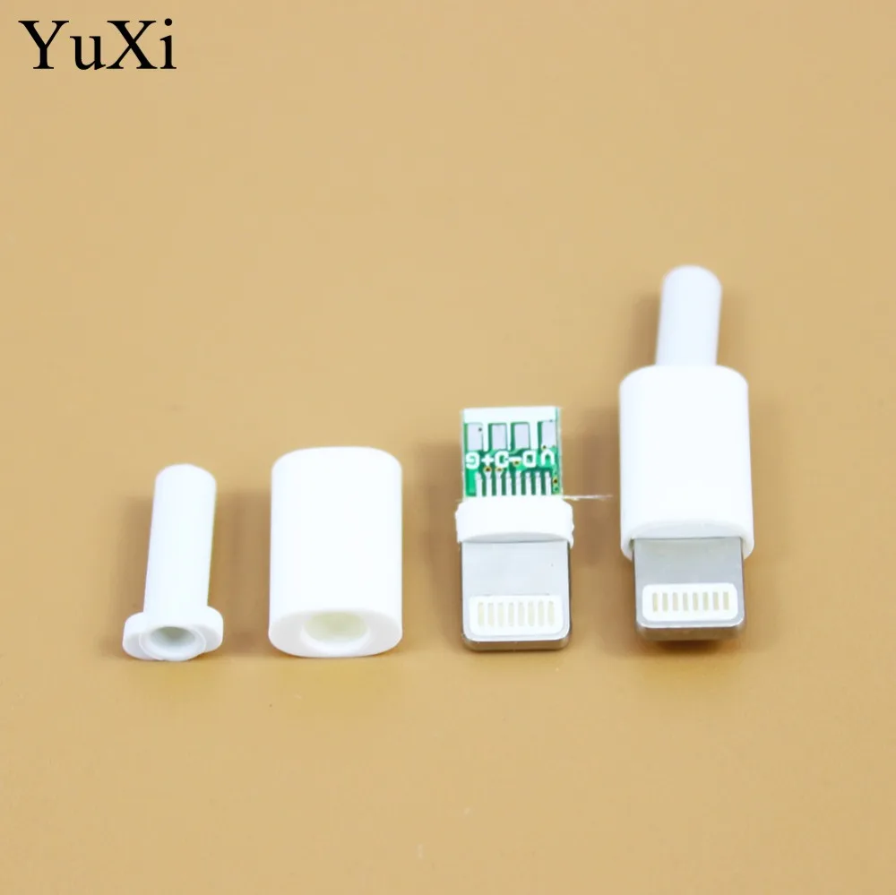 YuXi сварочный Тип 8Pin 3 в 1 штепсельная Вилка USB-коннектор адаптер преобразователь