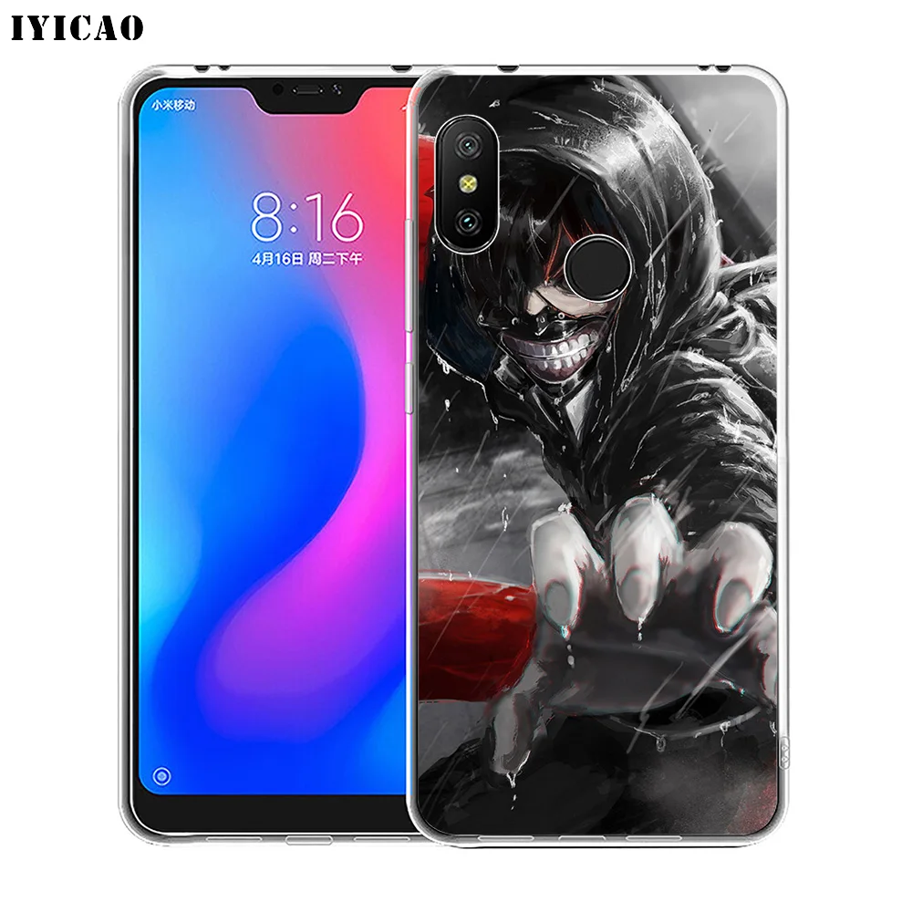 IYICAO Uta Tokyo Ghoul Мягкий силиконовый чехол для телефона Xiaomi Redmi 4A 5A 6A Note 7 6 5 Pro Plus 4X