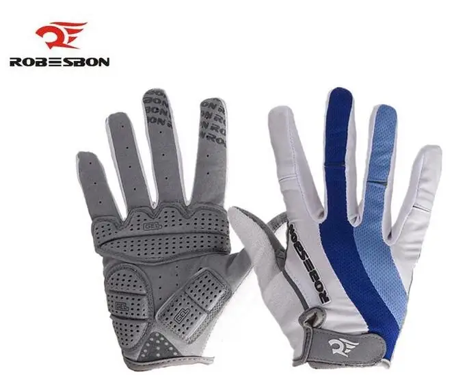 Мужские теплые горные велосипедные перчатки Robesbon для горного велосипеда с