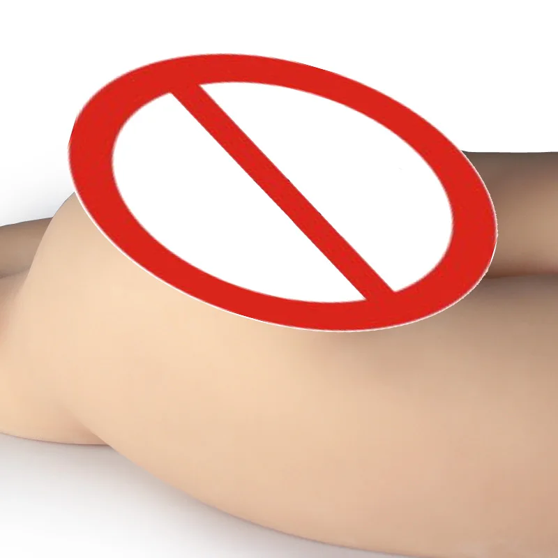 4D мягкая большая Реалистичная задница вагинальная Анальный двойной канал кукла