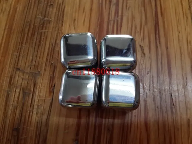 500 шт./лот Бесплатная доставка Высококачественные камни для виски из нержавеющей