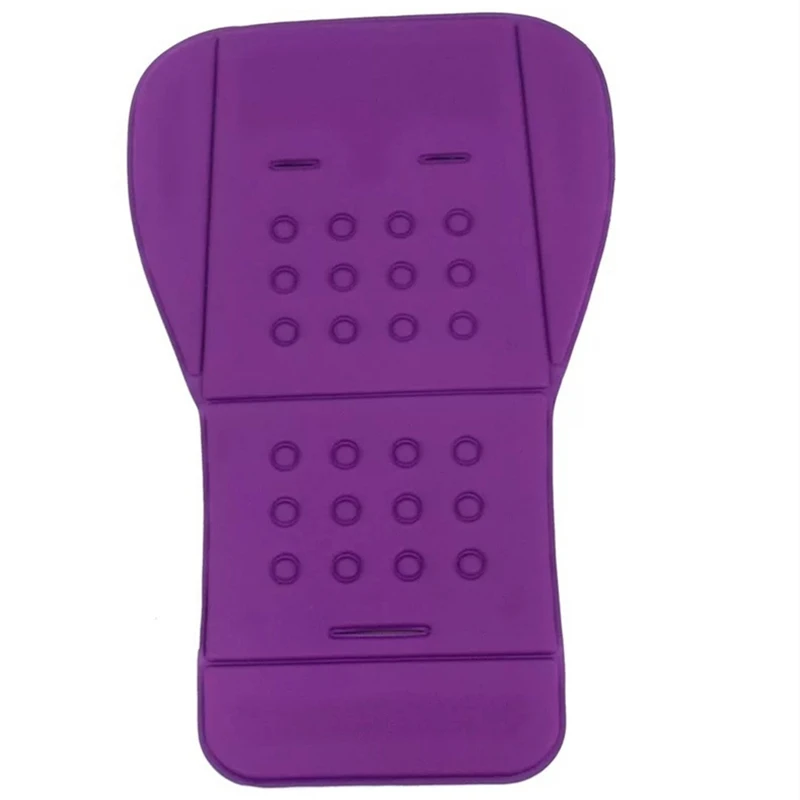purple 4 сезона Подушечка Для сиденья детской коляски пеленка подушка для головы ребенка защита дизайн мягкий матрас для коляски Коляска аксессуары для коляски - Цвет: purple