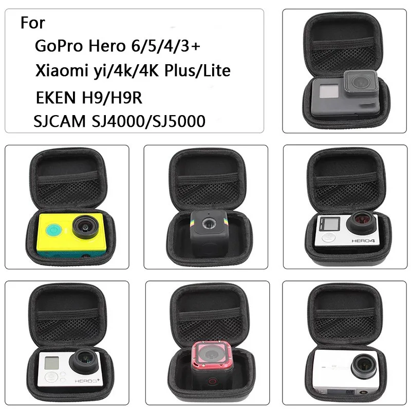 Портативная сумка для экшн камеры водонепроницаемый чехол Go pro Xiaomi Yi 4K Gopro Hero 7 Black 6