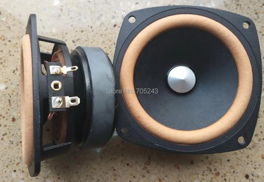2 шт. Hi Fi 4 дюймовый Полнодиапазонный динамик низкочастотный diatone P410 8 Ом макс. 50