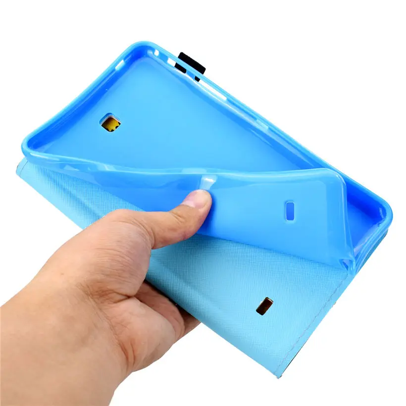 Модный чехол с рисунком для Samsung Galaxy Tab 4 7 0 чехлы T230 T231 T235 планшета силиконовая