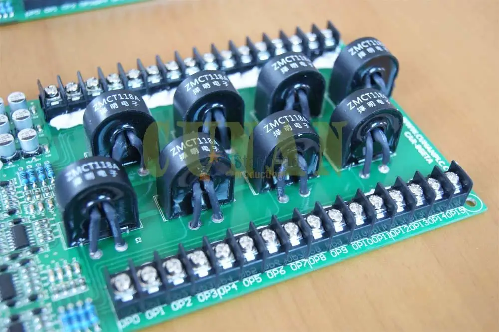 8-канальный модуль сбора переменного тока 24bit A/D RS485 Modbus пульт дистанционного